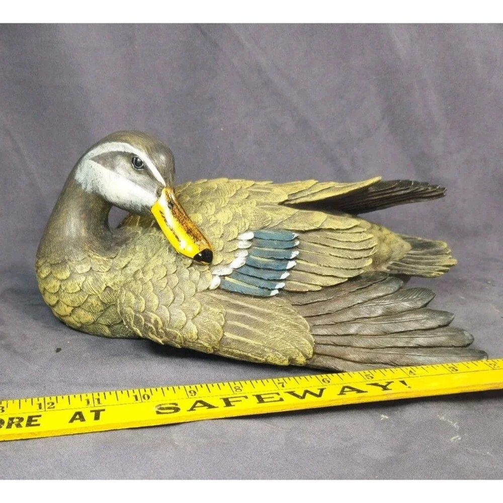 Vintage Mallard Duck Figurine 12